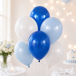 Blue, Pastel Blue & White 12